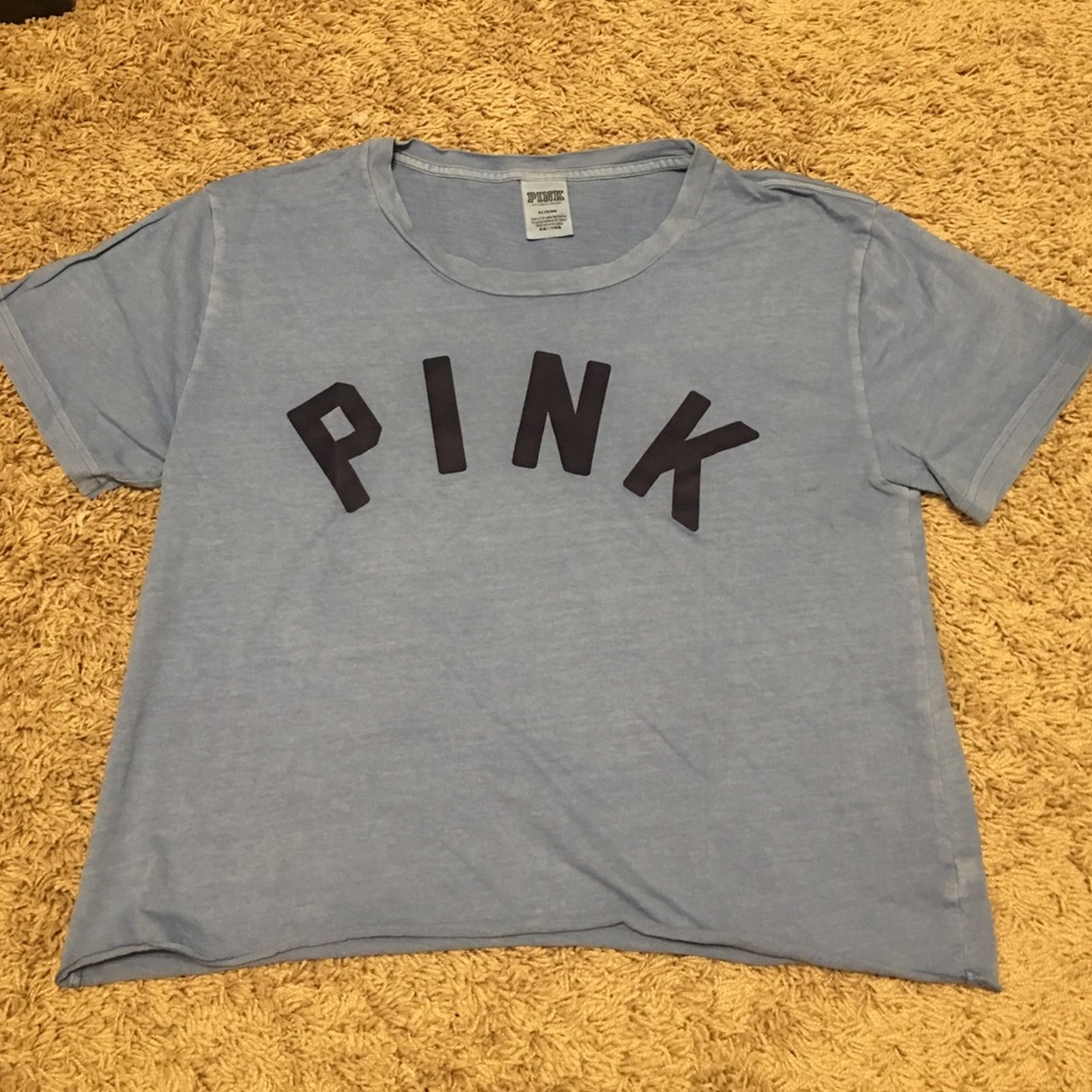 Blue “PINK” t-shirt